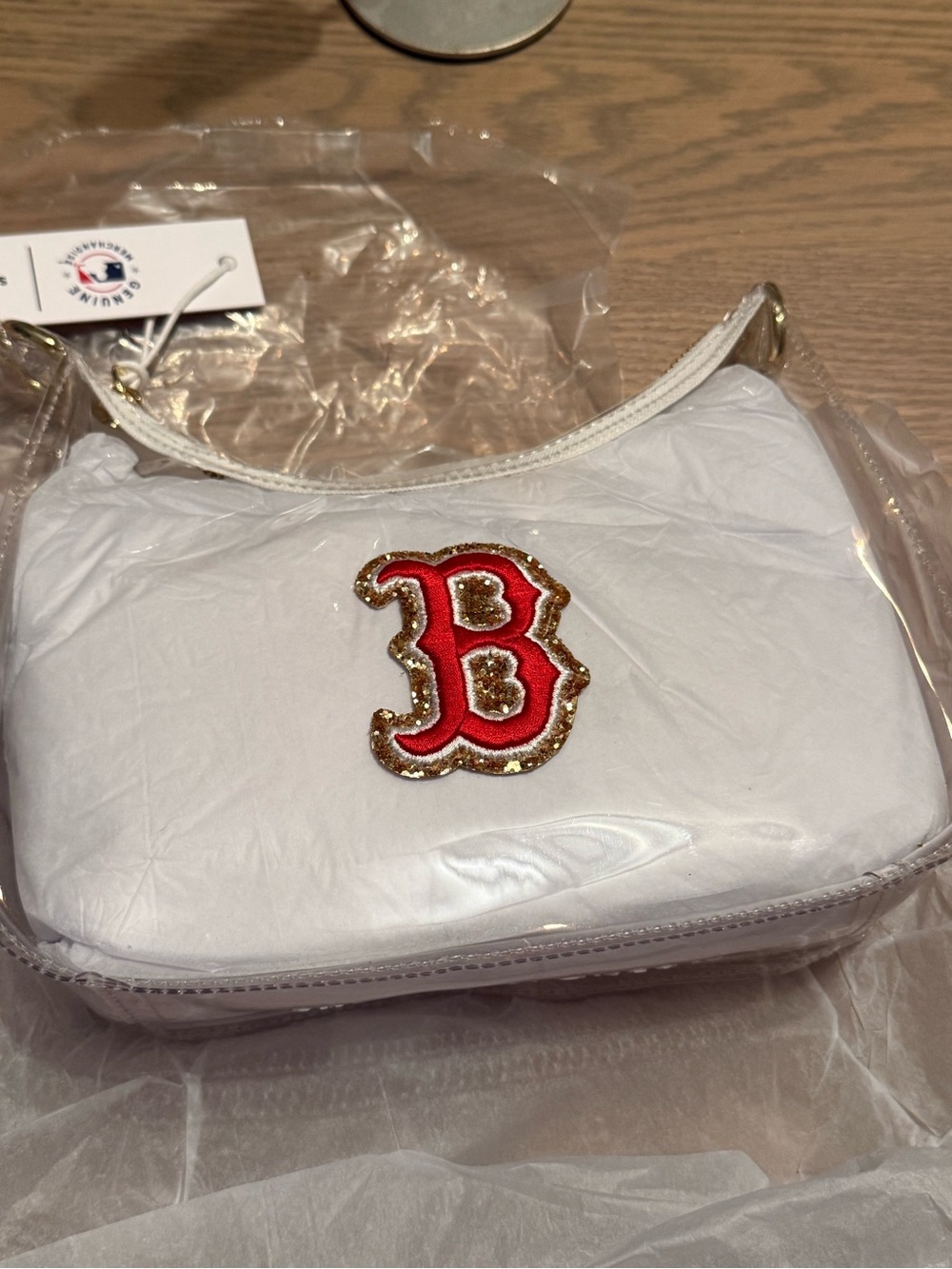 Stoney Clover Lane Boston Red Sox Crossbody Bag BNWT Stadium Approved MLB LE